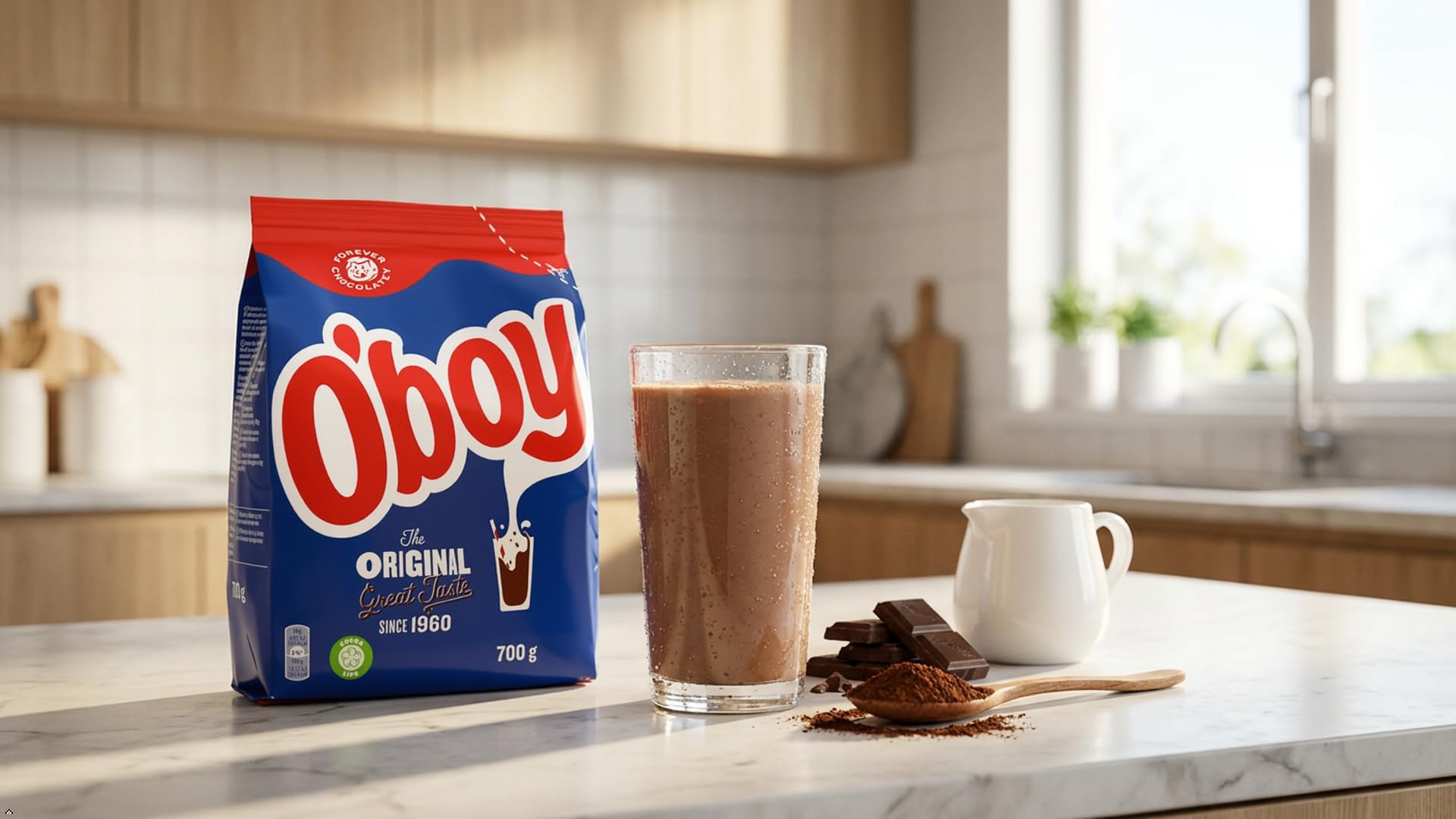 Amazon.com : O'Boy Chokladdryck Big Pack – Instant Chocolate Milk